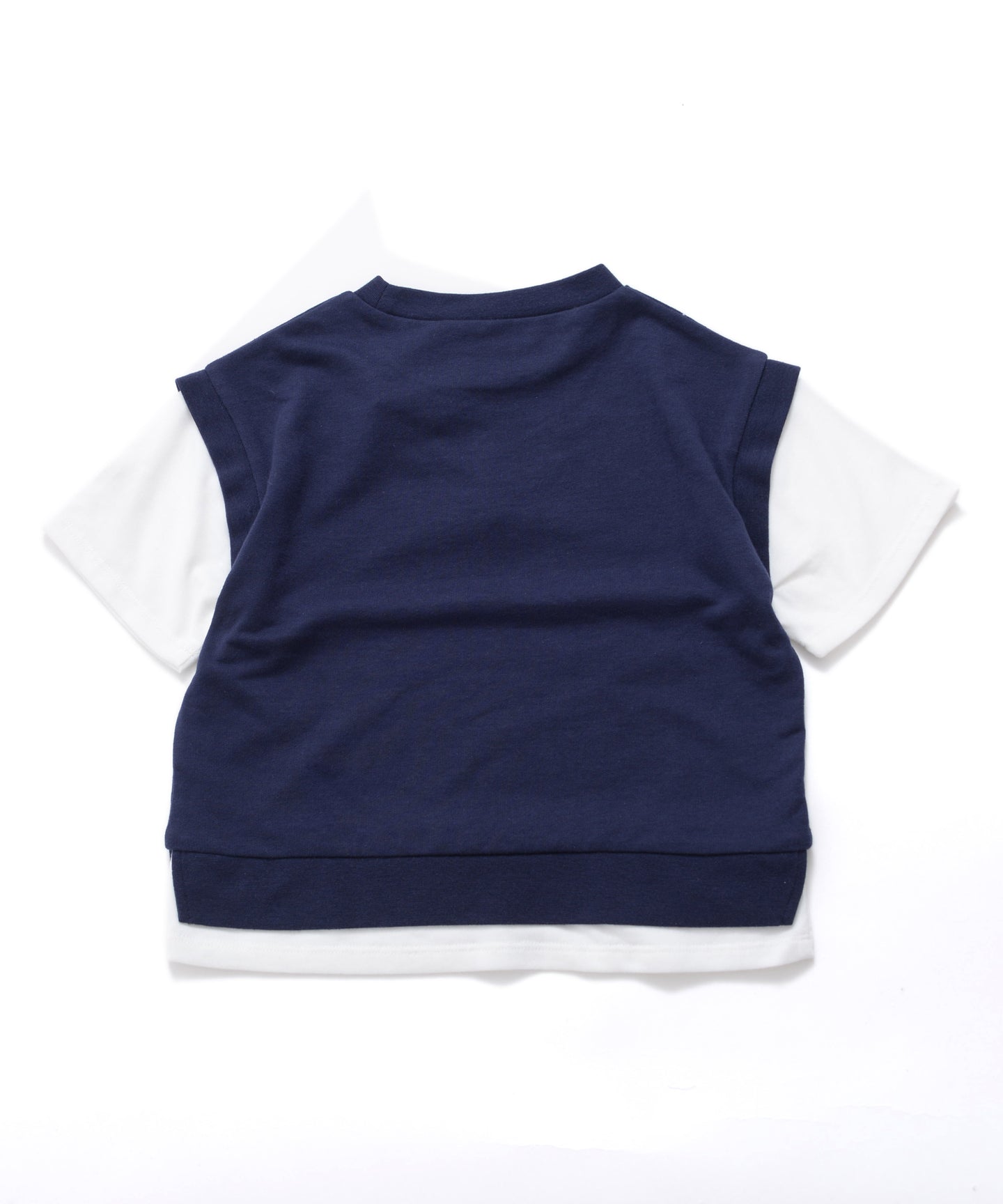 Arnold Palmer 【残り1点】裏毛ベストフェイクレイヤードTシャツ【キッズ】